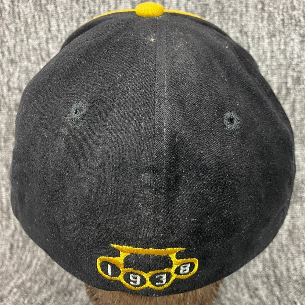 VTG Mac Tools Skull Helmet Wrench Graphic Flex Fit Hat Size M L Black Cap